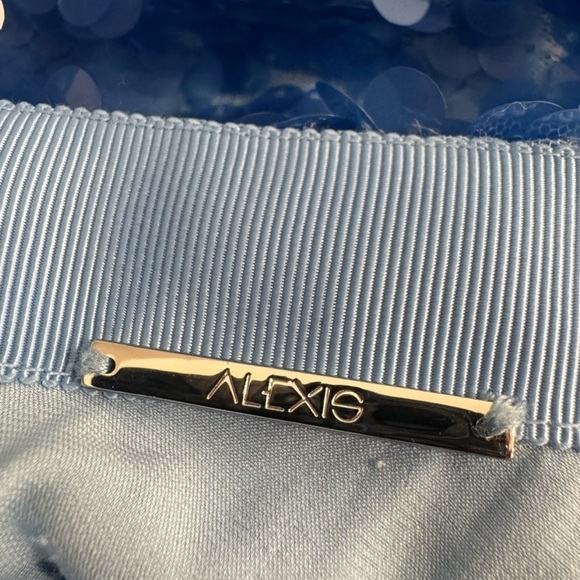 Alexis Shana Blue sequin Dress - Picture 3 of 5